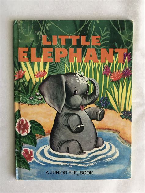 Little Elephant by Jessica P Broderick Vintage 1959 | Etsy in 2020 | Elephant book, Vintage ...