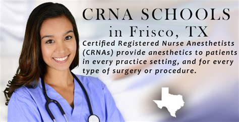 CRNA Schools Frisco, TX - Go Nursing Schools