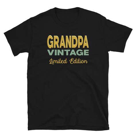 Grandpa Gifts Grandpa Shirts Grandpa Vintage Father's Day Grandpa Gift ...