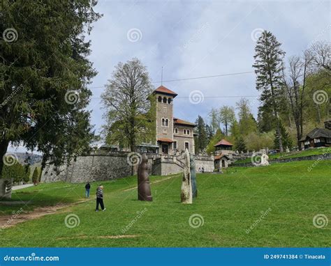 Cantacuzino Castle in Busteni Romania Editorial Stock Image - Image of romania, lawn: 249741384