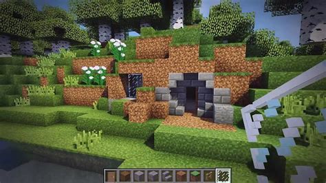 Minecraft: Hillside Starter House Tutorial - How to Build a House in ...