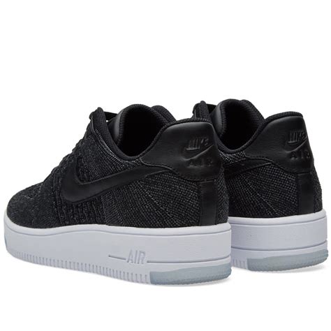 Nike W Air Force 1 Flyknit Low Black | END. (US)