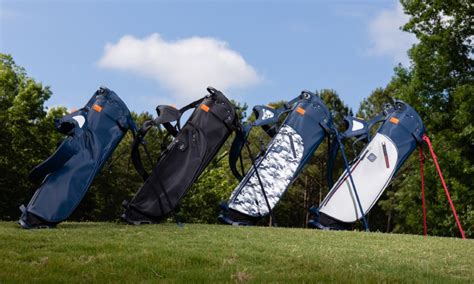 Stitch Golf: A 4-pound golf bag in four new colorways