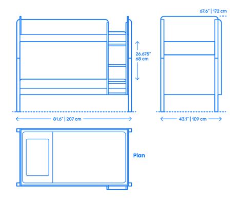 Size Of A Bunk Bed - Photos