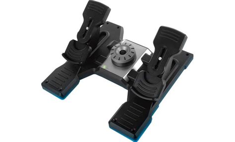 Logitech G Flight Simulator Yoke + Pedals Bundle (PC) Professional flight simulation yoke ...