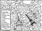 Coloring Pages — XO LP sketch template