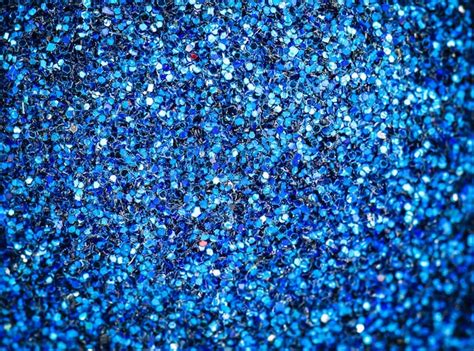 Premium Photo | Blue glitter as a texture