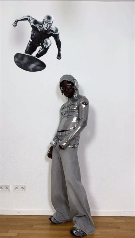 I Transformed into Silver Surfer - Inspiring Fashion [Video] in 2023