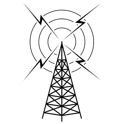 [View 27+] Antenna Clipart Black And White