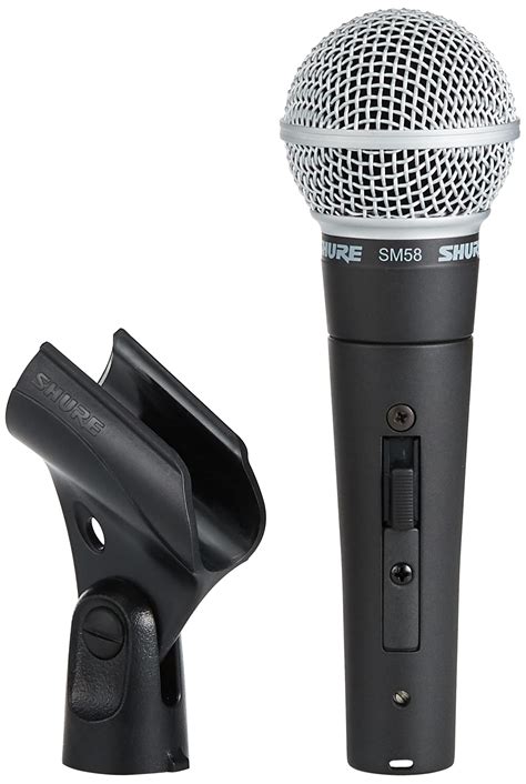 Buy Shure SM58 Cardioid Dynamic Vocal Microphone with On/Off Switch, Pneumatic Shock , Spherical ...