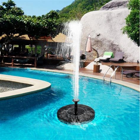 Solar Floating Pump 4 Nozzles Solar Fountain Garde... – Grandado