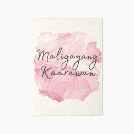 "Maligayang Kaarawan, Filipino birthday card, Tagalog birthday " Art ...