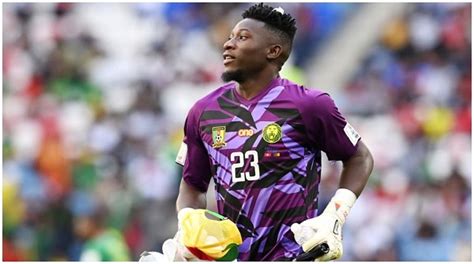 Andre Onana, Cameroon's Goalkeeper Removed From Their World Cup Squad