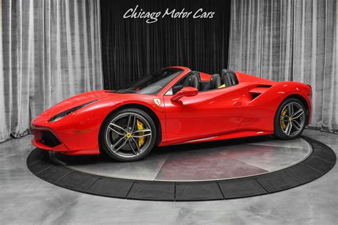 Used 2018 Ferrari 488 Spider Convertible MSRP $337,839+ Only 9k Miles ...