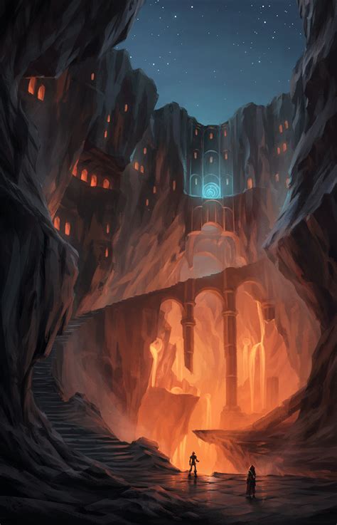 ArtStation - Fire Temple