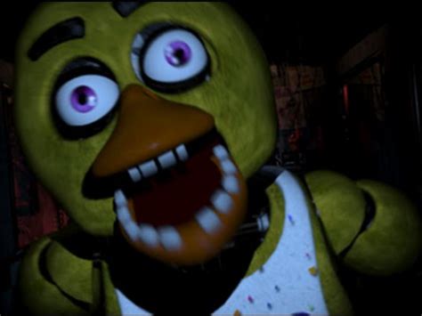 Five nights at freddy's chica jumpscare - YouTube