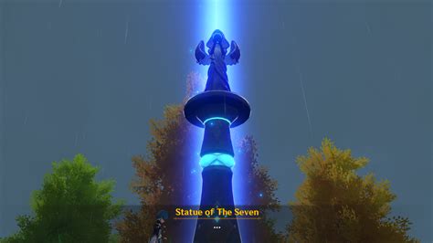 Statue of the Seven Locations in Genshin Impact - Gamer Journalist