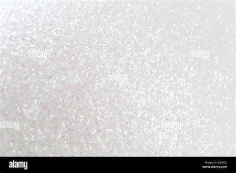 White Glitter Background