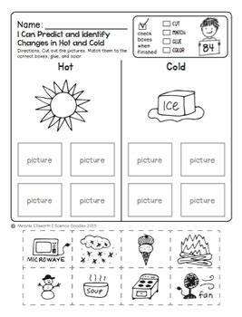 FREEBIE! NO-PREP First Grade Science Doodles Printables | TPT