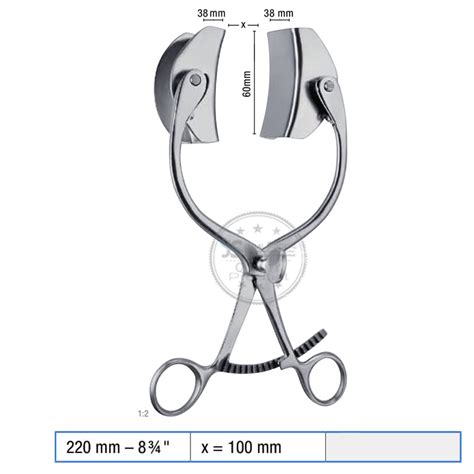 Colin Abdominal Retractors 220mm 225mm 260mm - Jalal Surgical