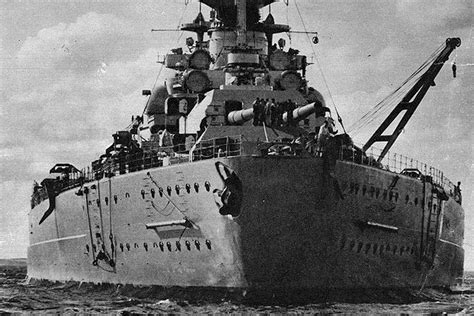 Nazi Germany's Monster Battleship Tirpitz Never Fired a Single Shot Against Another Battleship ...