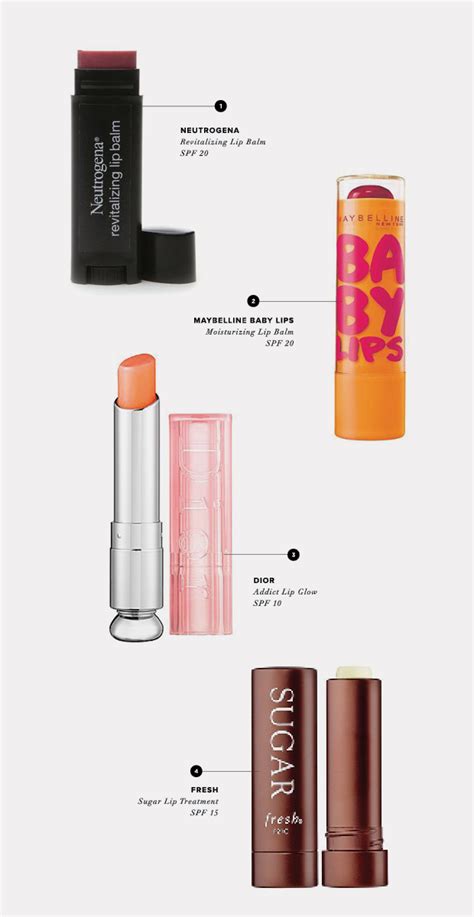 The Best Lip Balms, Lipsticks, and Glosses with SPF Protection - Verily