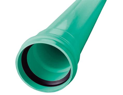 Charlotte Pipe SDR-35 Perforated PVC Drain Sewer Pipe X 10 Green | tunersread.com