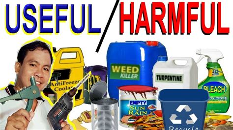 Science 5, Useful VS. Harmful materials. - YouTube