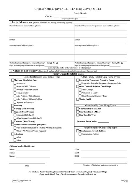 Elko County District Court Forms - CountyForms.com