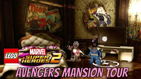 LEGO Marvel Super Heroes 2 - Avengers Mansion Tour with Gwenpool's Room ...