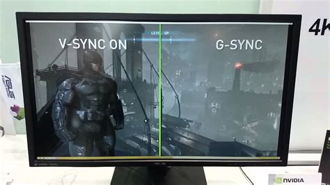 NVIDIA G-Sync powers the new 4K-capable ASUS monitor - YouTube