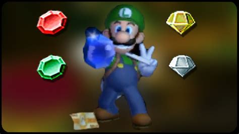 Luigi's Mansion 3DS - All Gems & Jewels Locations Guide - YouTube