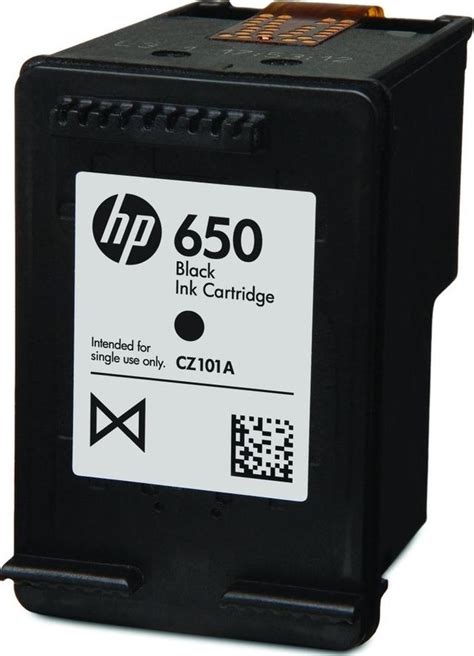 HP 650 Black Original Ink Advantage Cartridge | CZ101AK | Jomla.ae