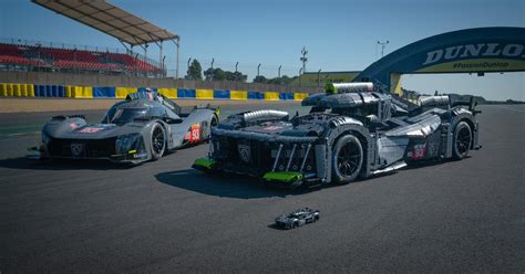 Peugeot built a life-size Lego 9X8 at the 24 Hours of Le Mans | Top Gear