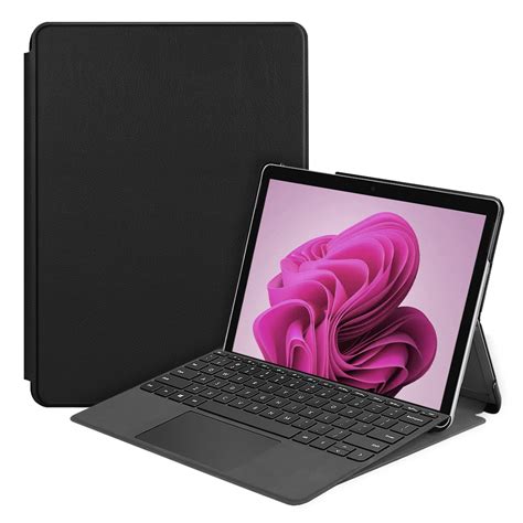 Slim Smart Case Stand for Microsoft Surface Go 4 / 3 (Black)