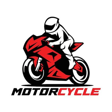 Vetor do logotipo da motocicleta | Vetor Premium | Criador de logotipo, Vetores, Desenhar logotipo