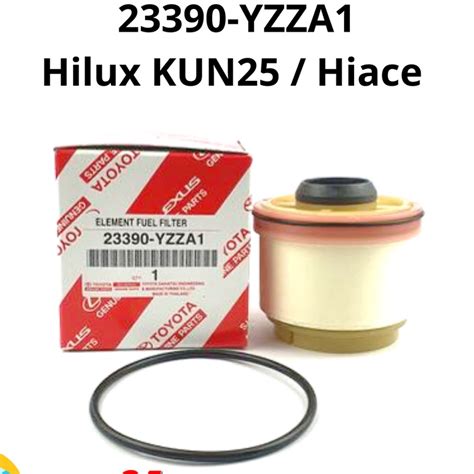 Hilux Diesel Fuel Filter Toyota Hilux KUN25 KUN26 Hiace KDH200 23390-YZZA1 | Shopee Malaysia