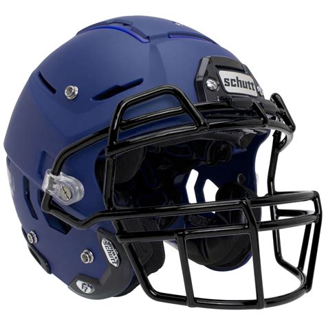 Schutt F7 VTD Adult Football Helmet w/attached Carbon Steel Facemask ...