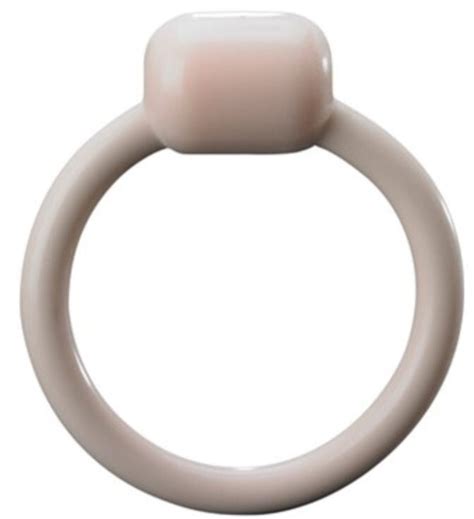 Picture of a Milex flexible incontinence ring pessary (Milex pessaries,... | Download Scientific ...