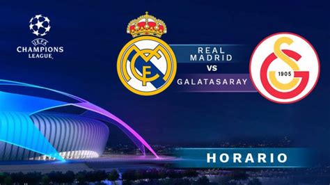 Real Madrid vs Galatasaray: horario y dónde ver en televisión en ...