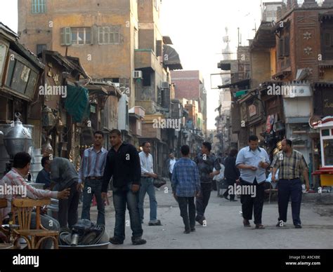 Khan el Khalili bazaar in old Cairo Egypt Stock Photo: 4025021 - Alamy