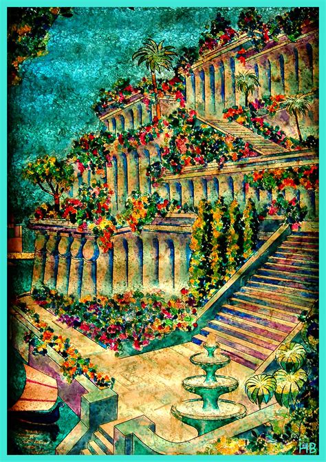 The Hanging Gardens of Babylon by Feather802 on DeviantArt