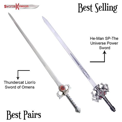 He man Power Sword Replica 42 Inches & ThunderCats Sword of Omens Replica - SwordsKingdom UK