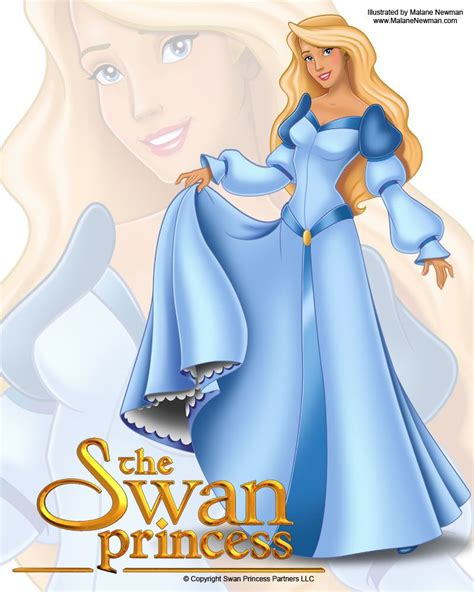Hired to illustrate original Princess Odette from Swan Princess ...