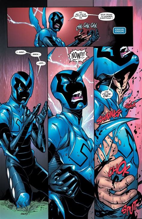 Blue Beetle #3...I love that Jaime has to fight his own suit sometimes. | Blue beetle, Dc comics ...