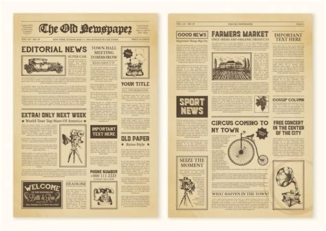 72+ Vintage Wallpaper Newspaper Images & Pictures - MyWeb