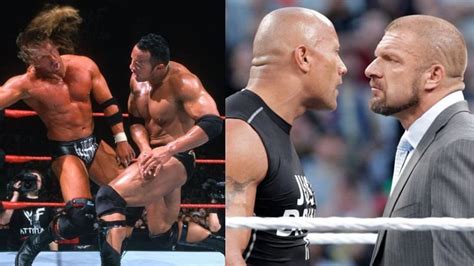 Did WWE Superstars The Rock and Triple H like each other?
