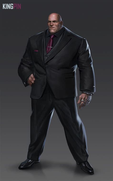 Kingpin (Wilson Fisk) from Spider-Man (PS4) | Marvel villains, Superhero art, Cyberpunk character