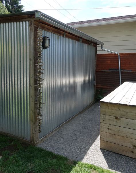 Corrugated Metal Shed | West Seattle Garden Tour www.westsea… | Flickr