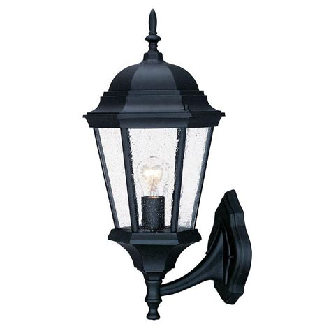 Acclaim Lighting Richmond Collection 1-Light Matte Black Outdoor Wall-Mount Light Fixture-5250BK ...